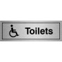 copy of Disabled Toilet Door Sign 300mm x 100mm