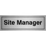 copy of Site Manager Sign  300 x 100mm