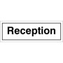 Reception Door Sign