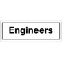 Engineers Door Sign
