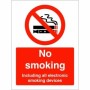 No smoking including all electronic smoking devices prohibition sign