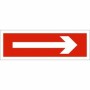 Arrow Right emergency evacuation direction sign