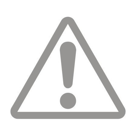 Glass Safety Triangle Caution Sign with exclamation mark for glazed surfaces