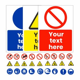 Custom Mandatory Sign