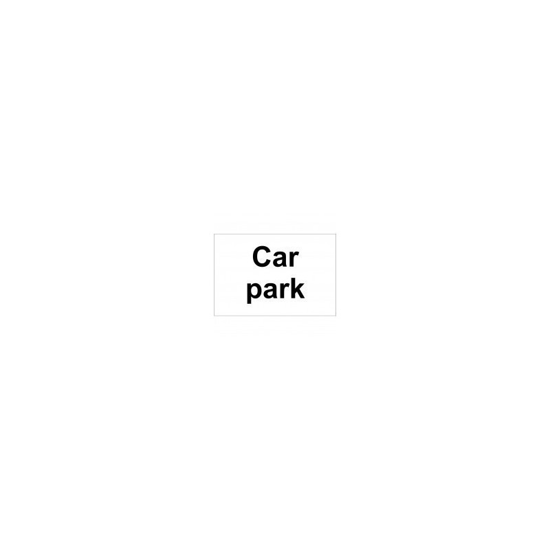 Cark Park Sign