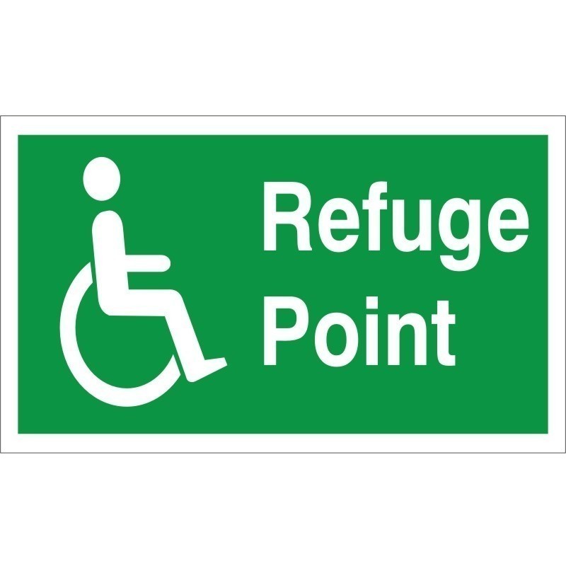 Refuge Point Sign