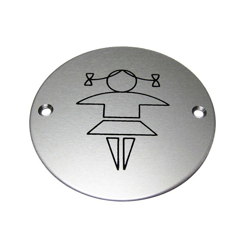 Girls Toilet Aluminium Sign