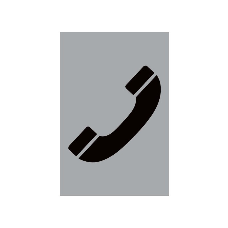 Aluminium Telephone Sign