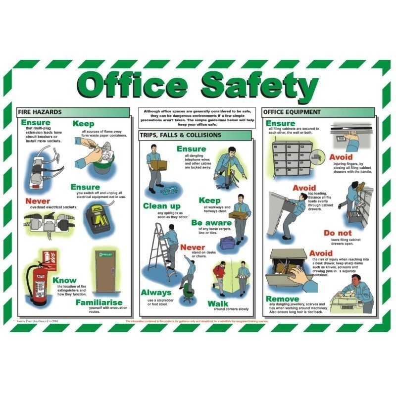 Office Safety Poster