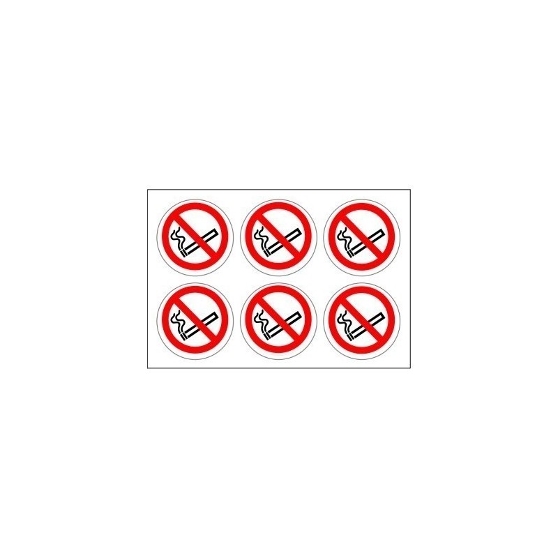 No Smoking Labels