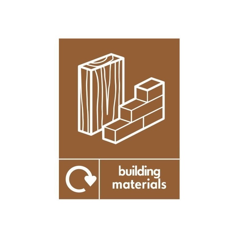 Building Materials Recycling Sign