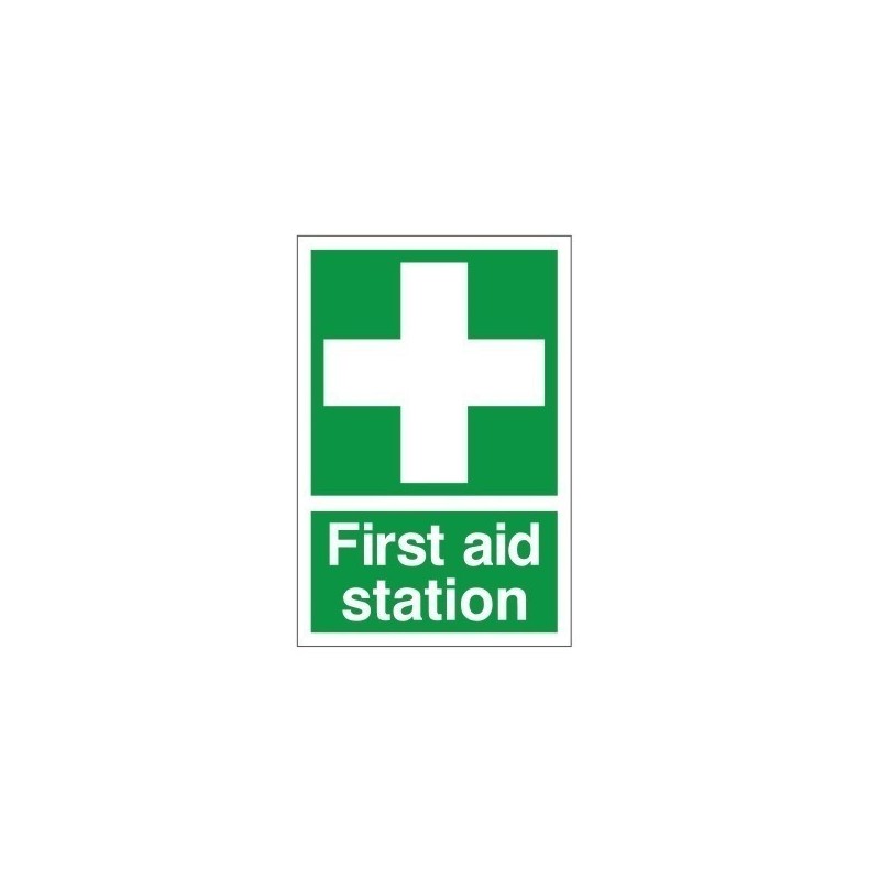 First Aid Station Sign