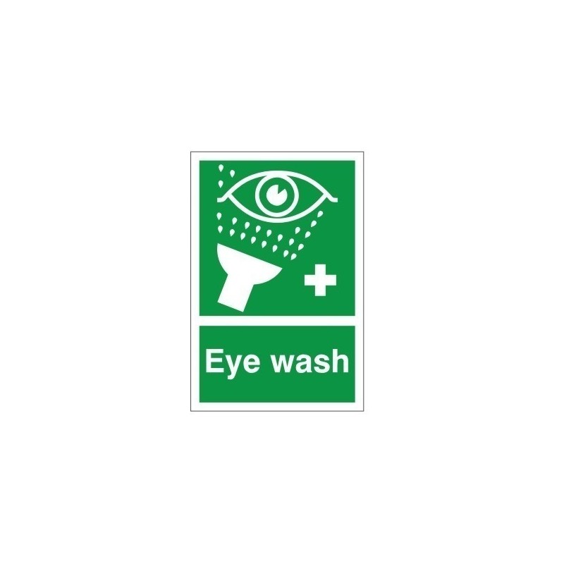 Eye Wash First Aid Sign