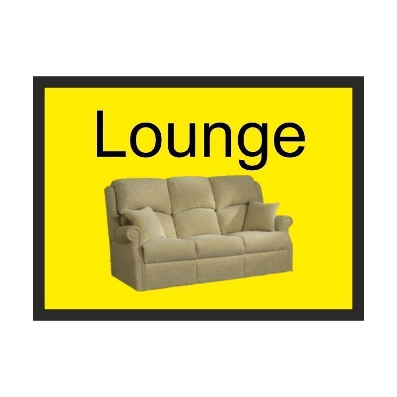 Lounge Dementia Sign 300 x 200mm