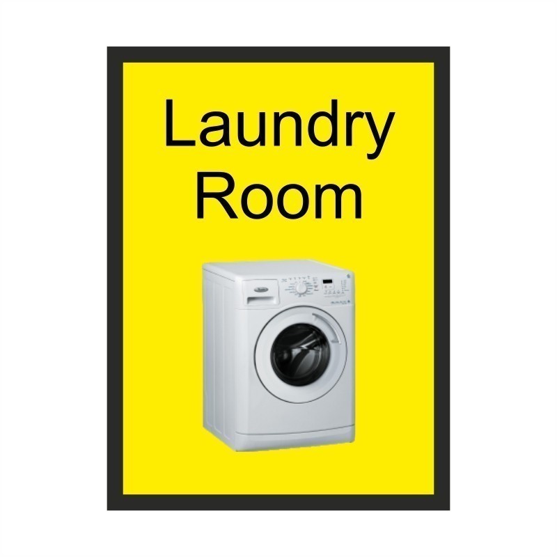 Laundry Room Dementia Sign 200 x 300mm