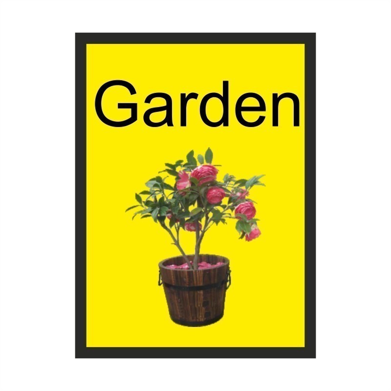 Garden Dementia Sign 200 x 300mm