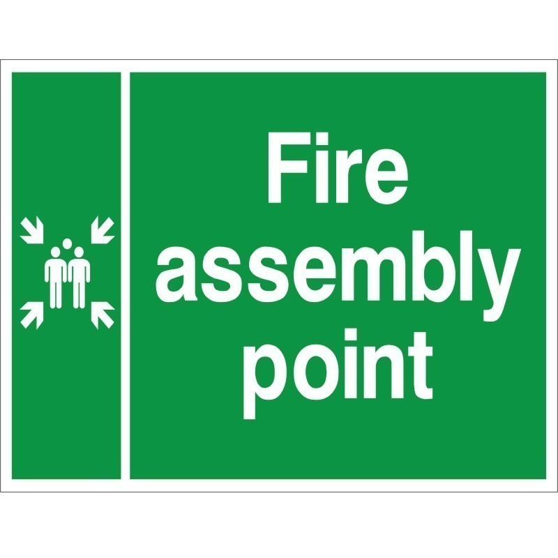 Fire Assembly Muster Point Sign