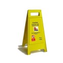 Caution Paslode Nail Gun In Use Free Standing Sign