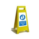 Keep These Premises Tidy Free Standing Sign