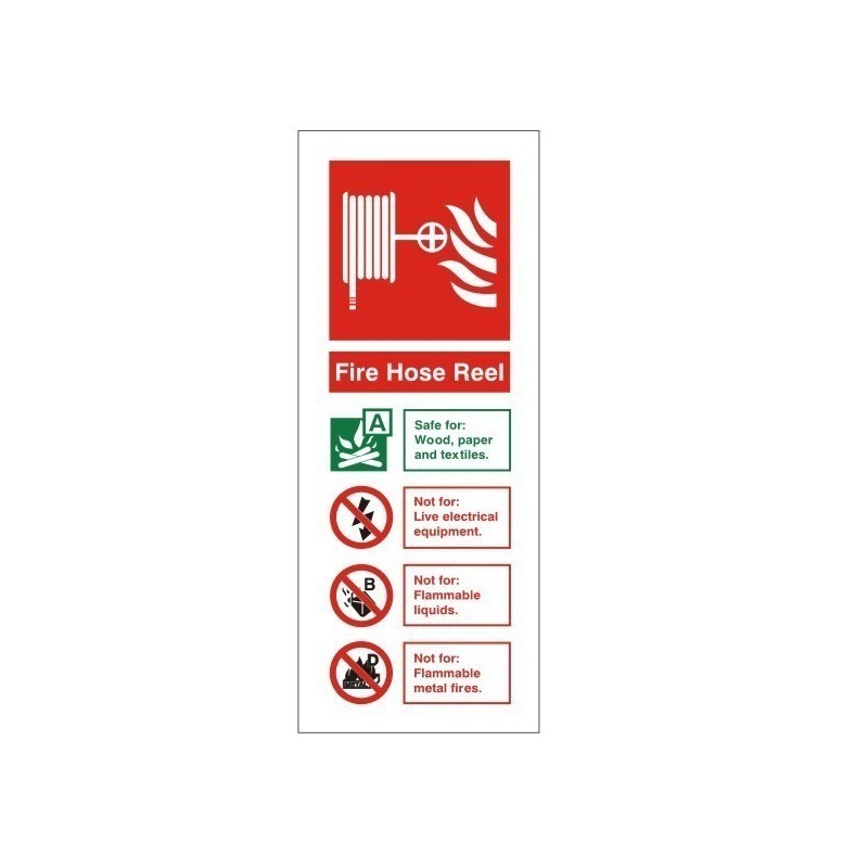 Fire Hose Reel Sign