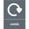 Metals Recycling Sign 