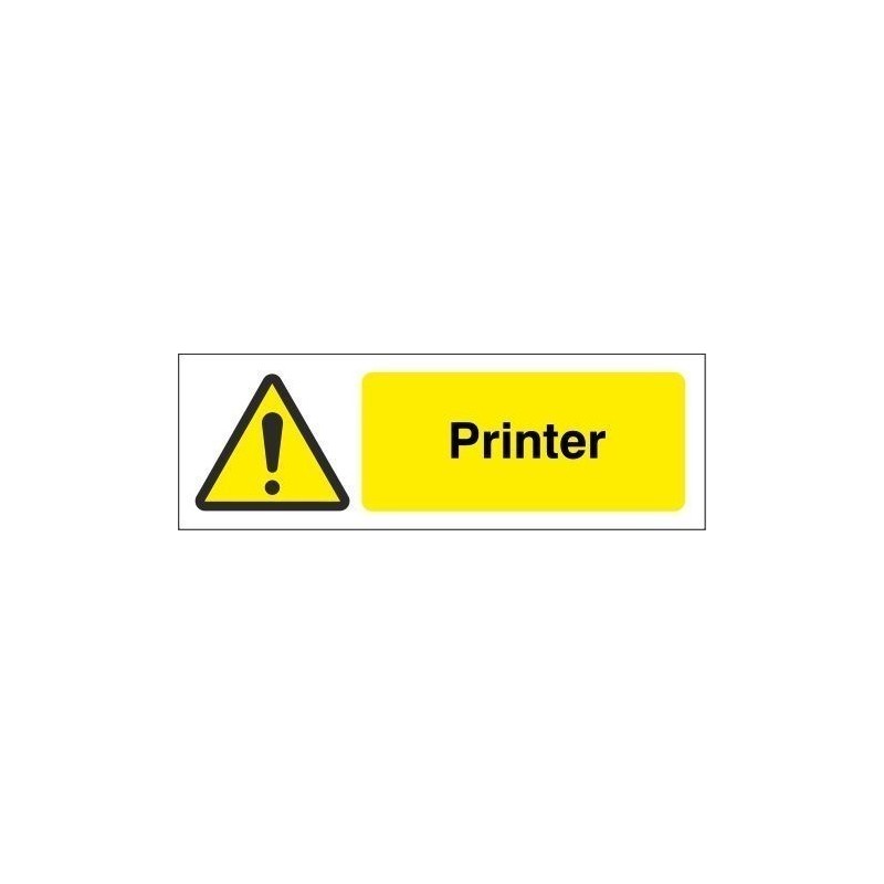 Printer Equipment Labels - 50mm x 20mm