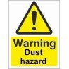 Dust Hazard Warning Sign