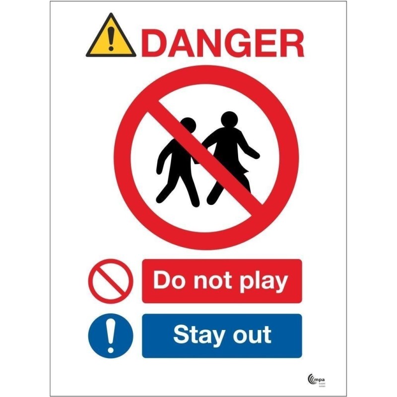 Danger deep cold water do not swim sign in a variety of sizes and materials with or without your logo