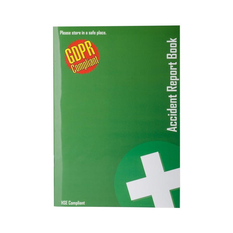 GDPR First Aid Accident Book (A5)