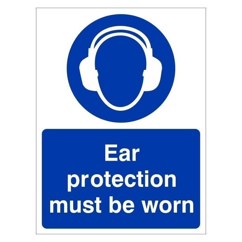 Wear Ear Protection Sign