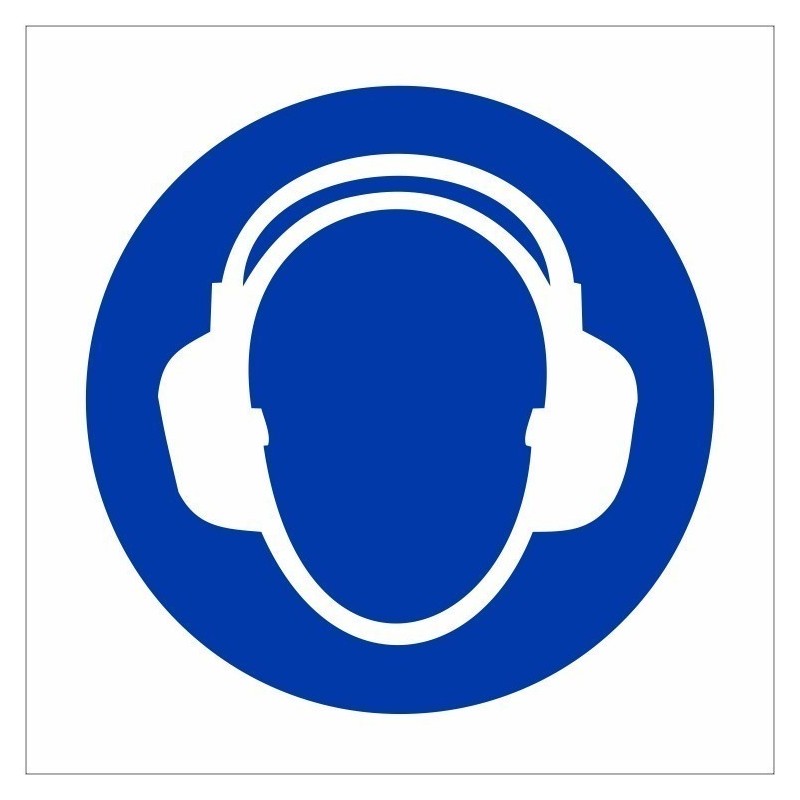 Ear Protection Sign