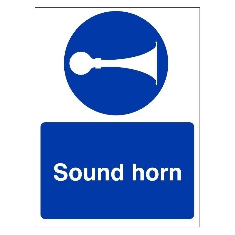 Sound Horn Sign