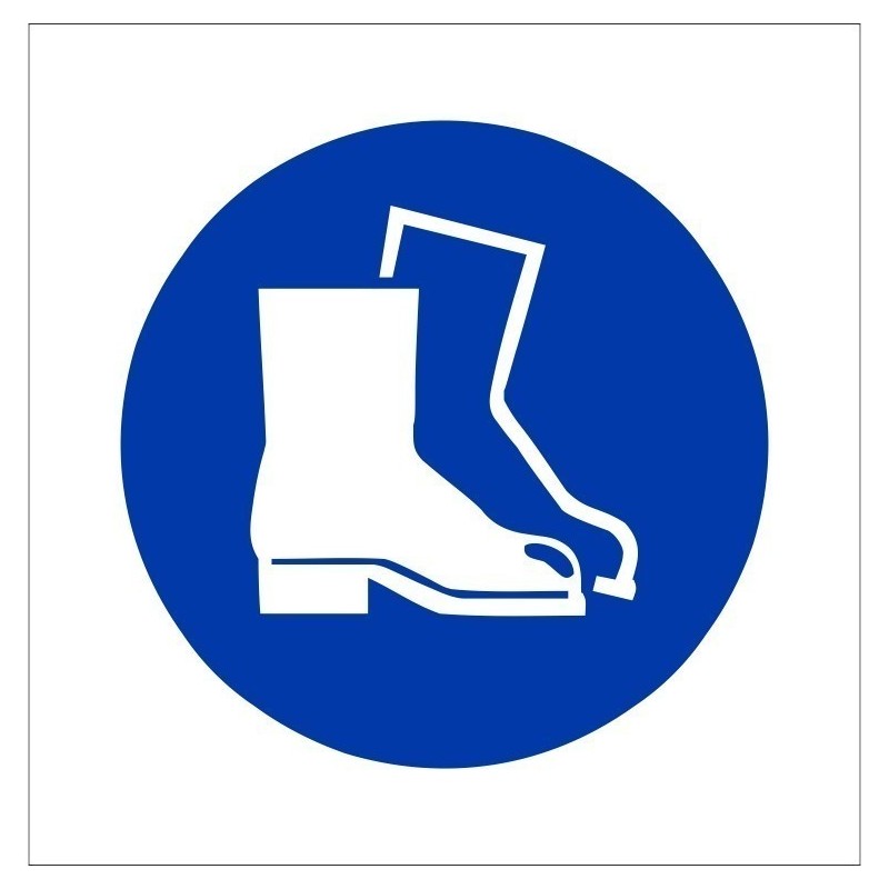 Foot Protection Sign