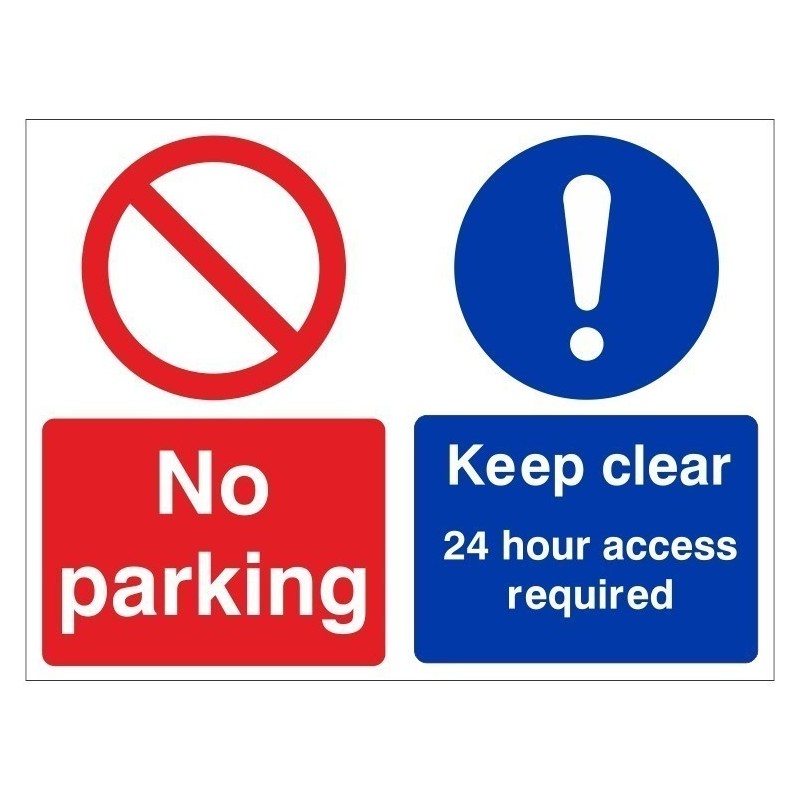 No Parking 24 Hour Access Required