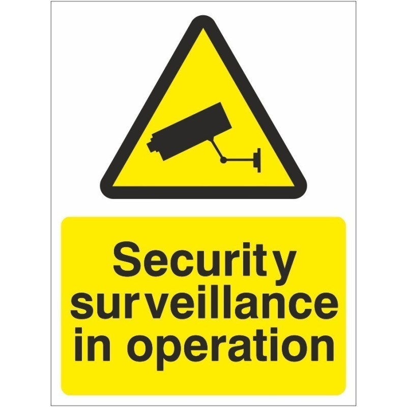 Security Surveillance In Operation Sign