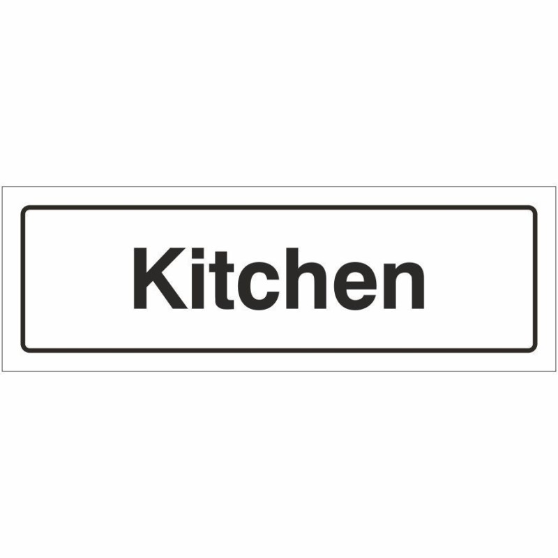 Kitchen Door Sign