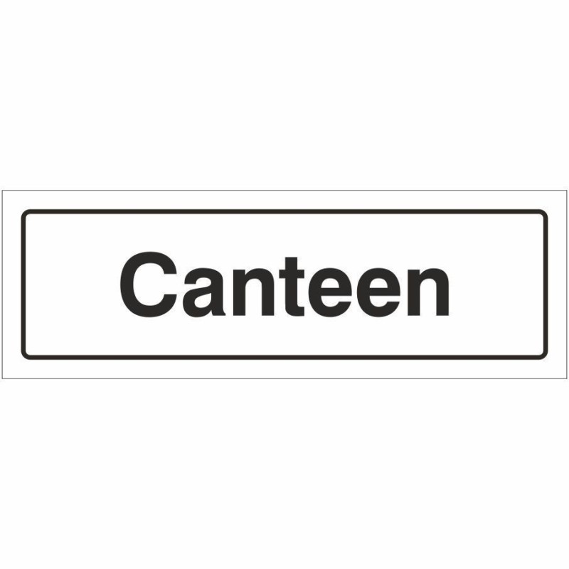 Canteen Sign 300 x 100mm