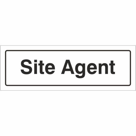 Site Agent Door Sign