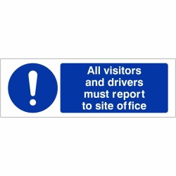 No Parking Sign 600 x 200mm - Rigid Plastic