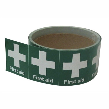 First Aid Helmet Stickers Pack of 100