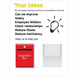 Your Ideas Board 600mm x 800mm - 3mm Aluminium Composite 