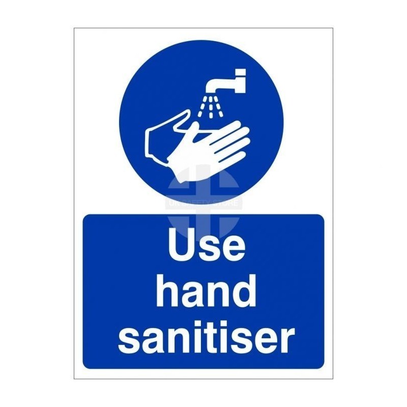 Use Hand Sanitiser Sign