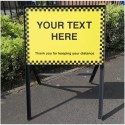 Your Text Here Sign 600mm x 450mm - Dibond