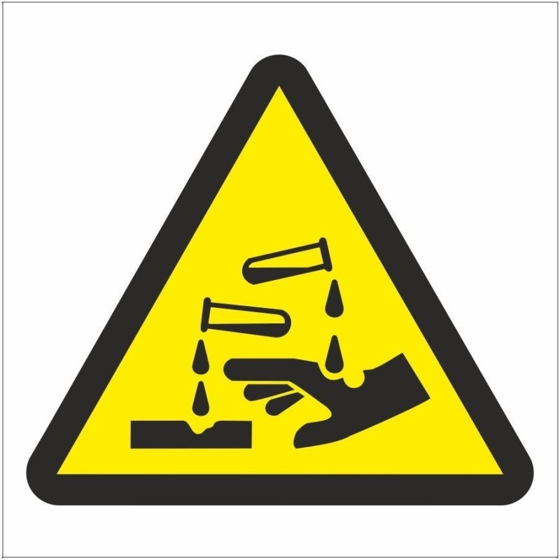 Corrosive Sign 