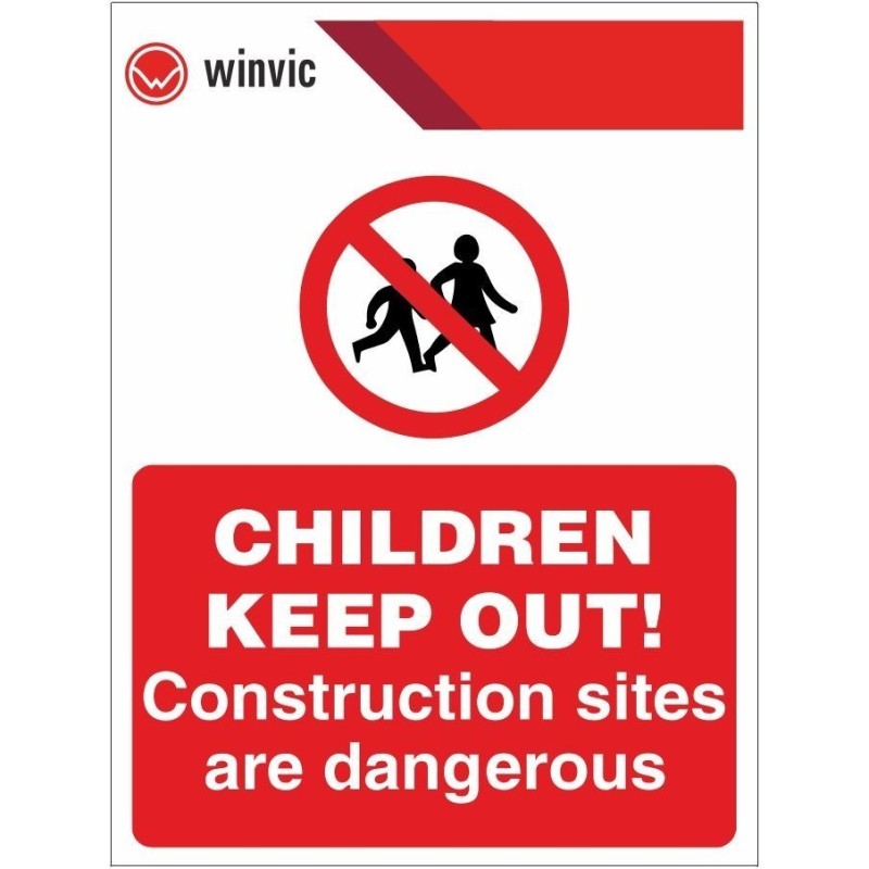 Children Keep Out Sign