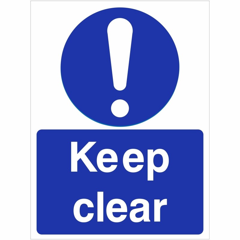 Keep Clear Sign