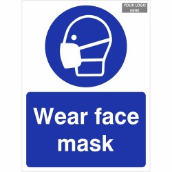 Wear Face Mask Sign