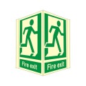 copy of Photoluminescent Fire Exit Projecting Sign
