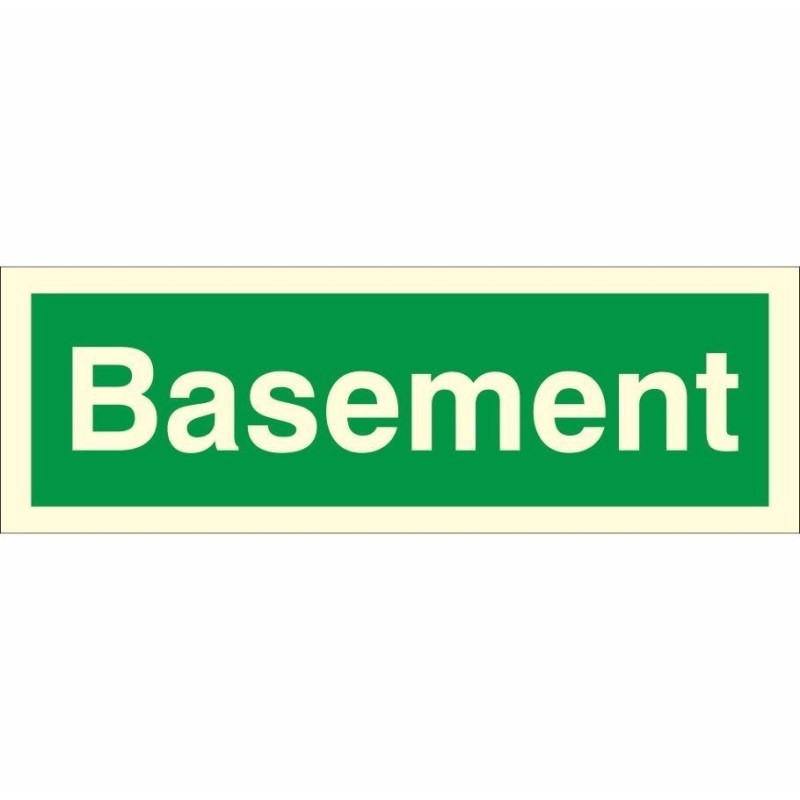 copy of Basement Stairway Identification 300 x 100mm