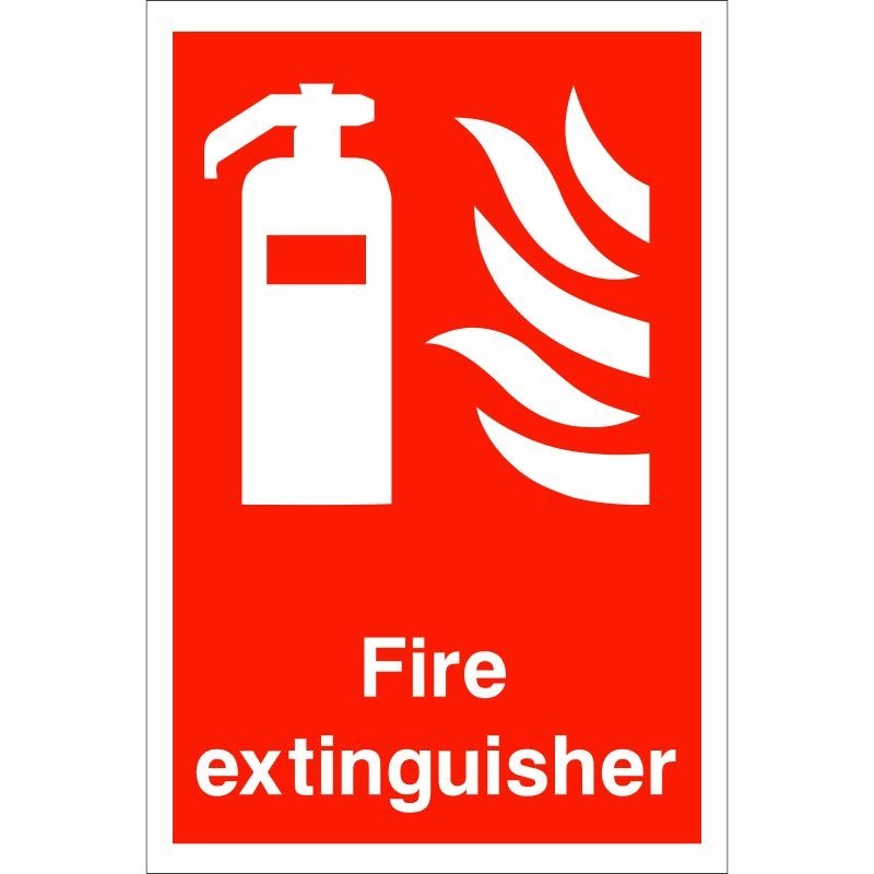 Fire Extinguisher Sign